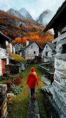 Fairytale Stone Village - Foroglio, Switzerland