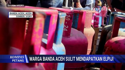 Krisis Elpiji di Banda Aceh! Warga Antre Panjang 14 Hari Usai Banjir Bandang | KOMPAS PETANG