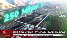 Bakan Yumaklı: Yıllık 4 bin 500 ton kırmızı et üretilecek