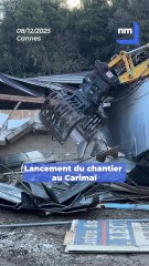 Dévasté par des inondations, la transformation commence pour ce hameau proche de Cannes