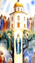 Cuadros de la Inmaculada Concepción - Visiones de la beata Ana Catalina Emmerick