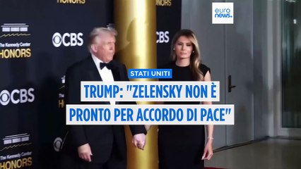 Zelensky va a Londra, Bruxelles e Roma ma per Trump "non è pronto" a firmare l'accordo di pace