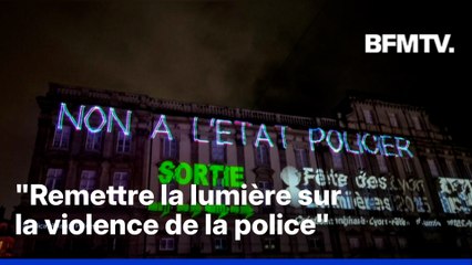 Les Soulèvements de la Terre revendiquent les slogans anti-police projetés à Lyon