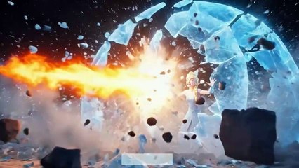 Elsa vs Fire Sorceress — Part 3 | Rise of the Red Crystal | Epic Ice vs Fire Battle