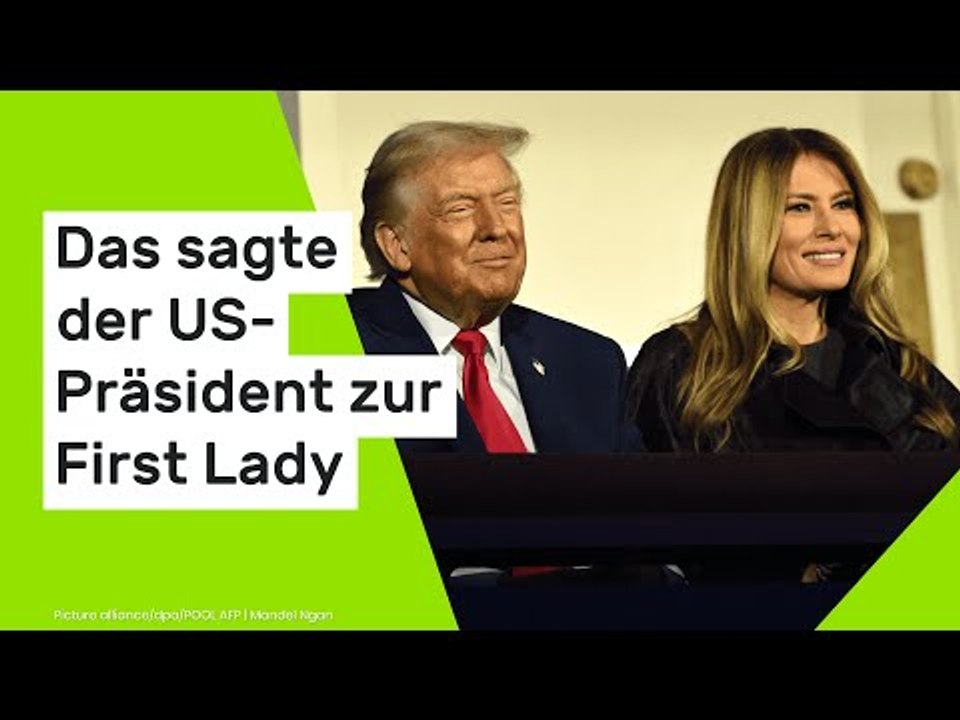 Donald und Melania Trump: Lippenleser offenbart - das sagte der US-Präsident zur First Lady
