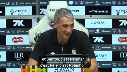 Santos - Vojvoda : "Santos, c'est Neymar, c'est Pelé, c'est Robinho"