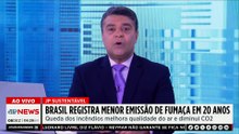 Brasil registra menor emissão de fumaça em 20 anos; Patrícia Costa comenta
