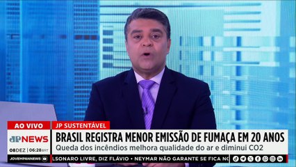 Brasil registra menor emissão de fumaça em 20 anos; Patrícia Costa comenta