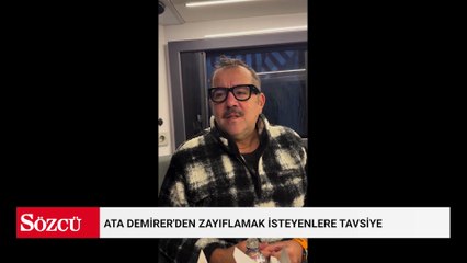 Ata Demirer'den zayıflamak isteyenlere tavsiye