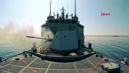 Milli deniz topu ''MKE Denizhan-76'' ilk kez Avrupa'ya ihraç edildi