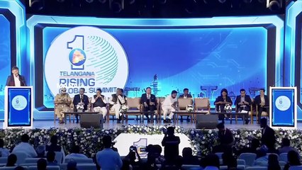 Karnataka Dy CM DK Shivakumar Speech @ Telangana Rising Global Summit 2025