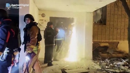 Ataque con drones en Okhtyrka deja 7 heridos y alarma en la región de Sumy