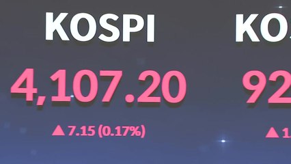 코스피, 1%대 상승해 4150선 마감...코스닥도 상승 / YTN
