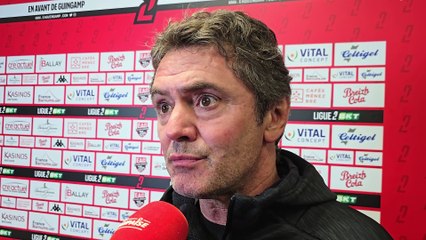 EAG - Annecy (0-3) : la réaction de Sylvain Ripoll