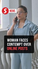 Woman faces contempt bid for discussing ongoing court case online