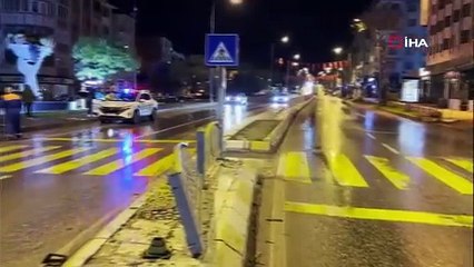 Alkollü ve ehliyetsiz kadın sürücü dehşet saçtı