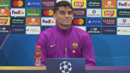 Rueda de prensa completa de Gerard Martín, previa al FC Barcelona vs. Eintracht Frankfurt