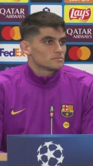 La 'pícara' reacción de Gerard Martín cuando le preguntan si vio el Real Madrid - Celta