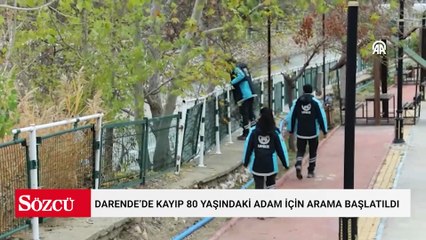 Darende’de kayıp 80 yaşındaki adam için arama başlatıldı