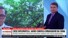 Japão convoca China após incidente com aviões de combate