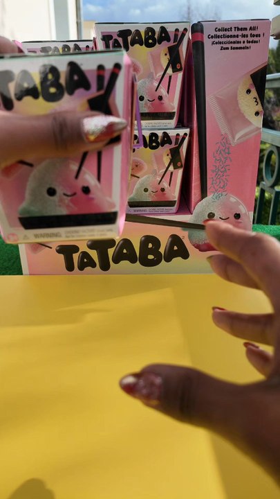 Tu connais les Tataba ? Des squishys trop mignon sous forme de box à emporter, une expérience sensorielle  unique🥰