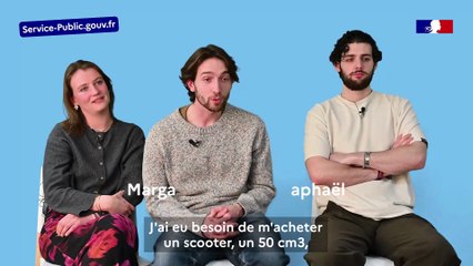 Épisode 1 : Antoine, 26 ans, change l’immatriculation de son scooter avec Service Public