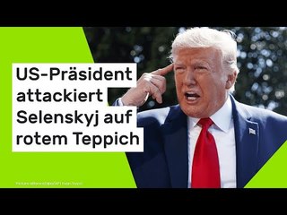 Donald Trump: "The Don" ist "enttäuscht" - US-Präsident attackiert Selenskyj auf rotem Teppich