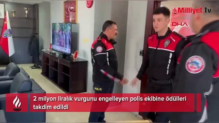 Mersin’den dolandırılan 2 milyon liralık ziynet eşyasını ele geçiren polise ödül