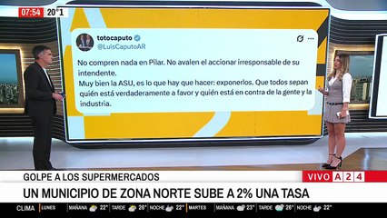 "No compren nada en Pilar": por qué el ministro Luis Caputo lanzó ese mensaje en sus redes