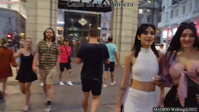 ❤ Madrid Walking (at Night) ❤ Downtown - Summer 2022 (15th July)