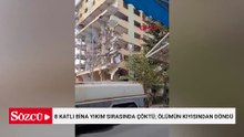 Bağcılar'da 8 katlı bina yıkım sırasında çöktü; ölümün kıyısından döndü