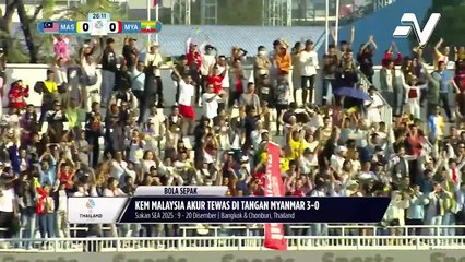 Skuad wanita bola sepak negara tewas 0-3 kepada Myanmar