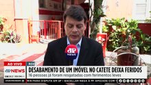 Sobrado desaba no Catete e deixa 16 feridos no RJ