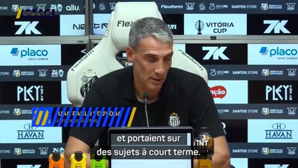 Vojvoda : "Santos, c'est Neymar, c'est Pelé, c'est Robinho"