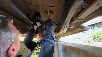 Caminhonete que saiu de Umuarama é apreendida com 82 kg de pasta base de cocaína