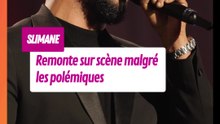 Boycotté de tous, Slimane ressurgit au concert de Lara Fabian