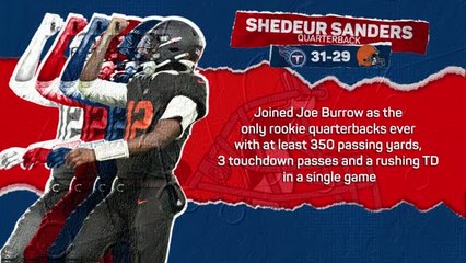 NFL Pick 6: Week 14 – Shedeur Sanders makes NFL rookie history