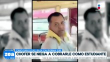 VIDEO: Chofer arroja a estudiante de camión de transporte público