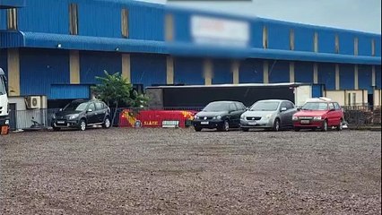 Homem sofre acidente de trabalho em empresa na marginal na BR-277, em Cascavel