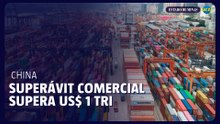 Superávit comercial da China supera US$ 1 tri apesar de tarifas dos EUA
