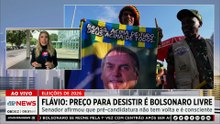 Flávio Bolsonaro diz condição para desistir da corrida presidencial