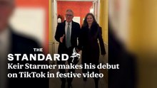 Keir Starmer makes TikTok debut in festive video