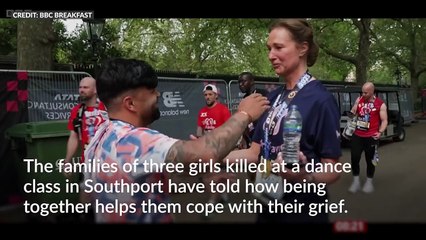 Being together helps us with our grief, Southport families say