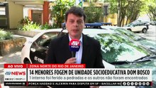 14 menores escapam de unidade do Degase no RJ