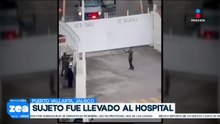 Sujeto amenaza al personal de la Zona Naval de Puerto Vallarta