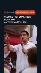 Dynasts vs dynasties: Vico Sotto, coalition push for anti-dynasty law