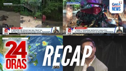 24 Oras: (Part 3) May arrest warrant na si Sen. Dela Rosa - Roque | Panawagang simpleng Christmas Party | Reaksyon ni Carla Abellana sa pahayag ni Tom Rodriguez sa kanyang engagement, atbp.