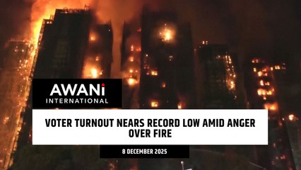 Voter turnout nears record low amid anger over fire