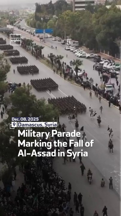 Military Parade Marking the Fall of Al-Assad in Syria