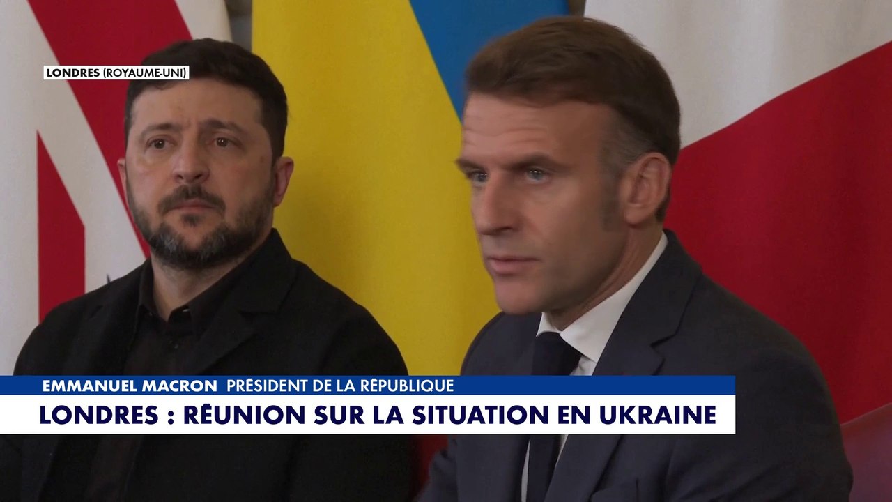 Emmanuel Macron : «Le sujet principal est la convergence entre notre position et celle américaine»